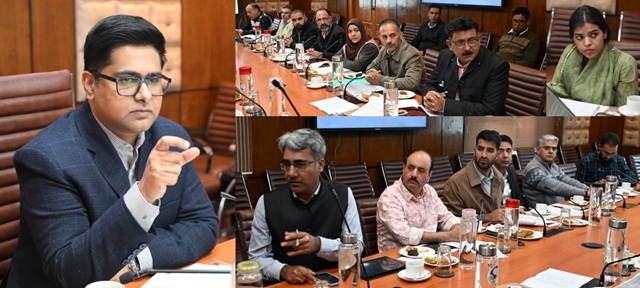 'Secretary Planning reviews functioning of JKERA; advocates adoption of sustainable, end to end project formulation '